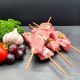 Brochette d'agneau x4 